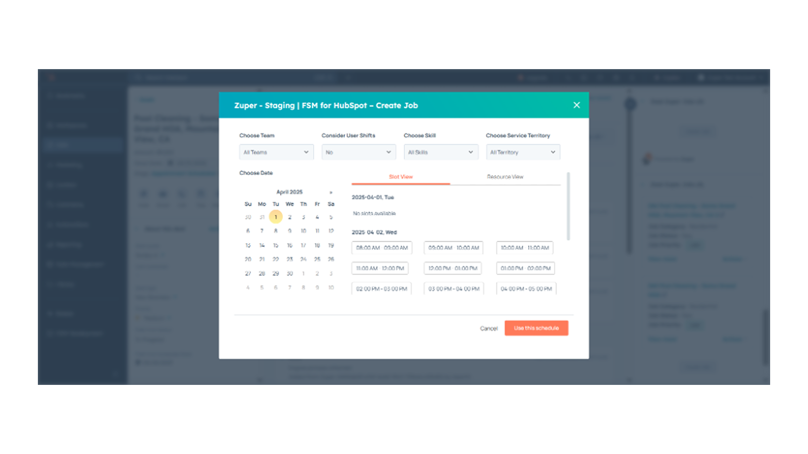 Scheduling & Dispatching